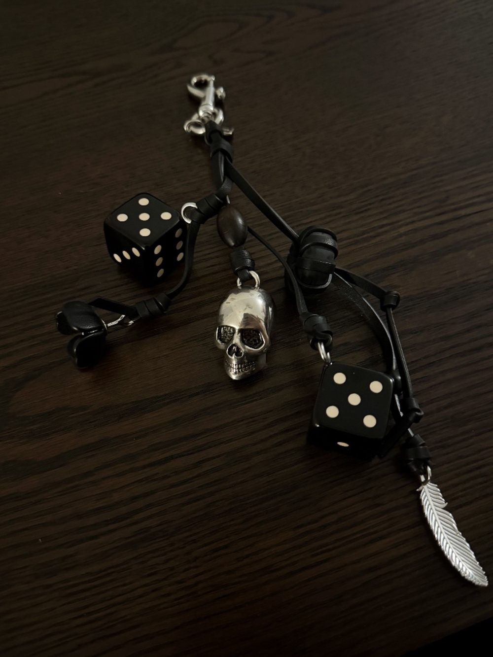 Coach Cluster Dice Bag Charm